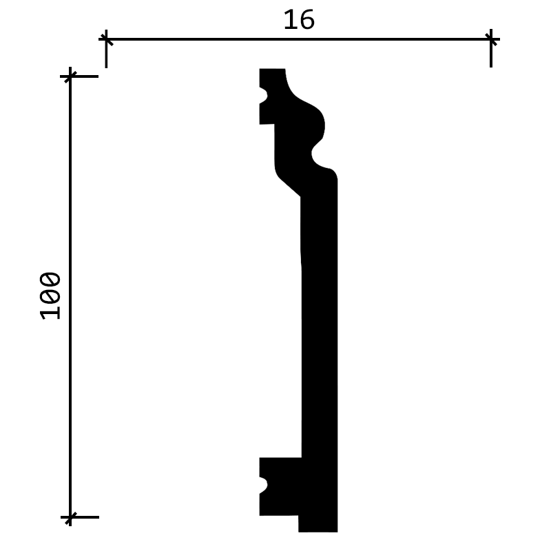Плинтус напольный DD701 в Казани