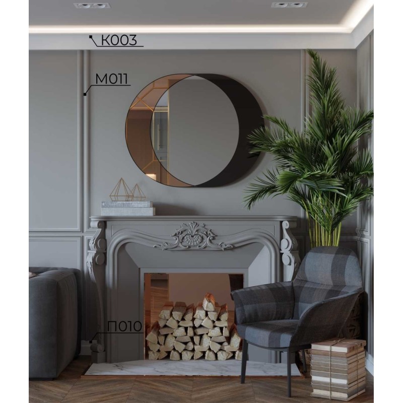 Молдинг М011, 40х14, экополимер в Казани