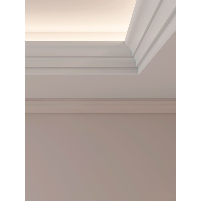 Карниз К011, 80х80, экополимер в Казани