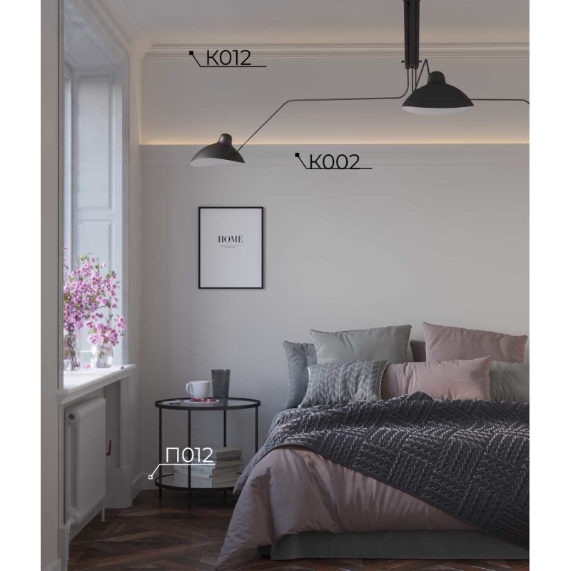 Карниз К002, 120х53, экополимер в Казани