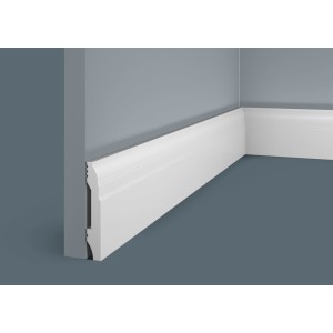 Плинтус П21, 80х13, 2000мм, Экополимер/16