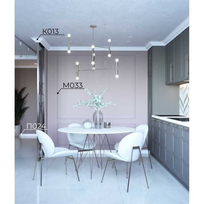 Потолочный карниз К013, 95х75 в Казани