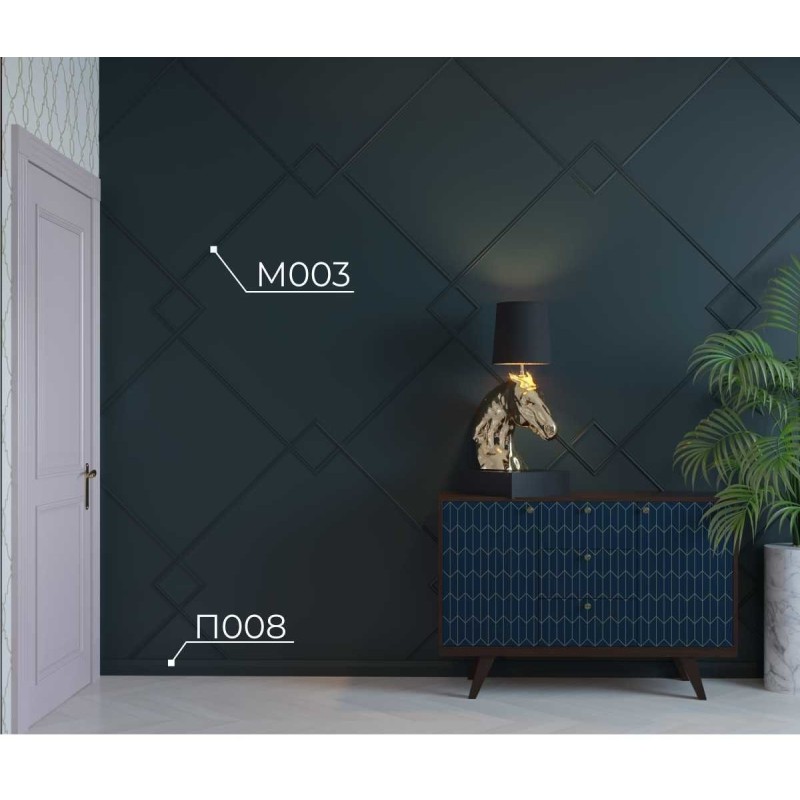 Молдинг М003, 19х8, экополимер в Казани