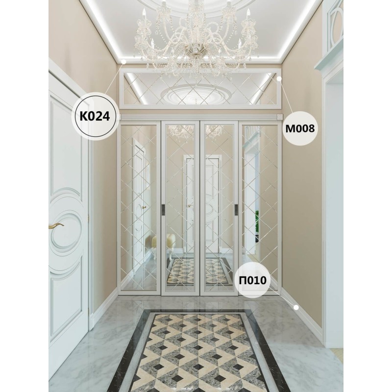 Карниз К024, 55х50, экополимер в Казани