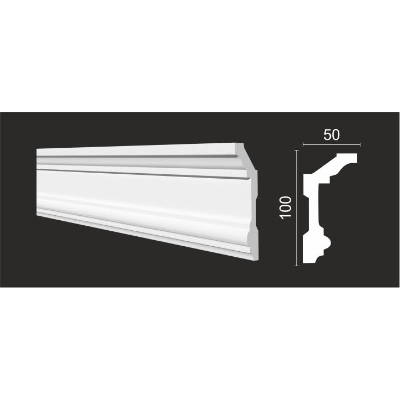 Плинтус потолочный DD503 в Казани