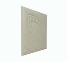 Мягкая стеновая панель из экокожи Petal 400х400 мм - Almond в Казани