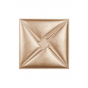 Мягкая стеновая панель из экокожи Stella - Gold в Казани