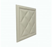 Мягкая стеновая панель из экокожи Classic 400х400 мм - Almond в Казани