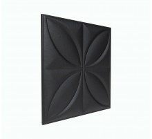 Мягкая стеновая панель Four Seasons 400х400 мм - Black в Казани