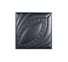Мягкая стеновая панель из экокожи Petal 400х400 мм - Platinum в Казани