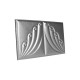 Мягкая стеновая панель Angel 300х600 мм - Silver