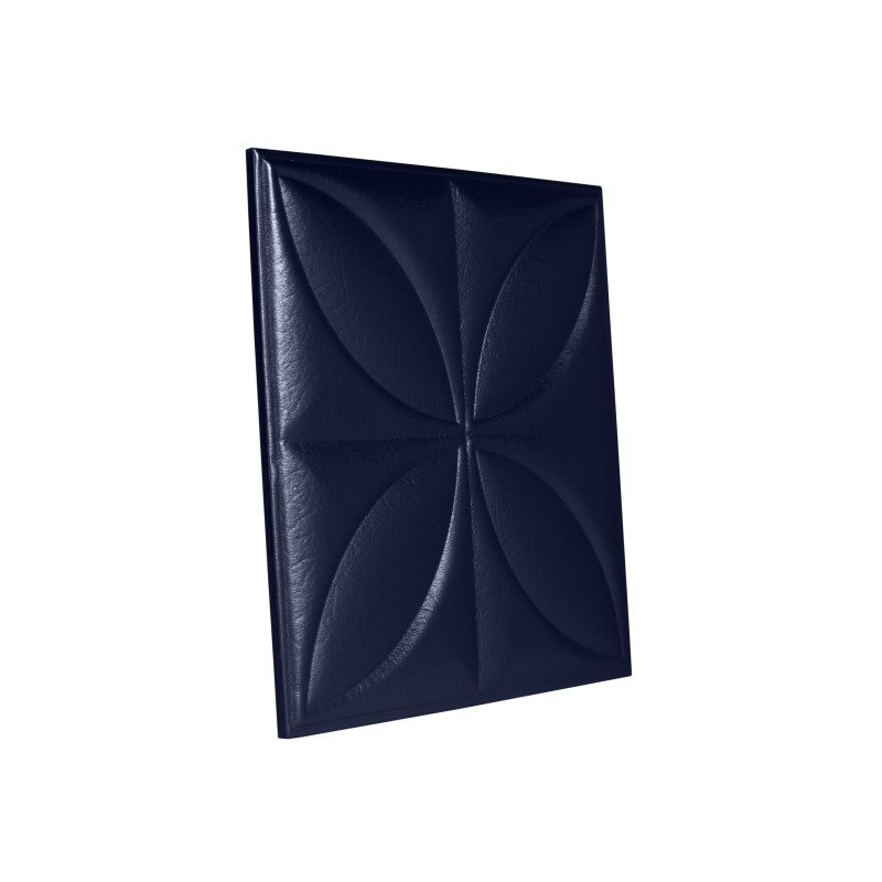 Мягкая стеновая панель Four Seasons 400х400 мм - Navy