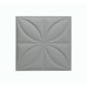 Мягкая стеновая панель Four Seasons 400х400 мм - Gray