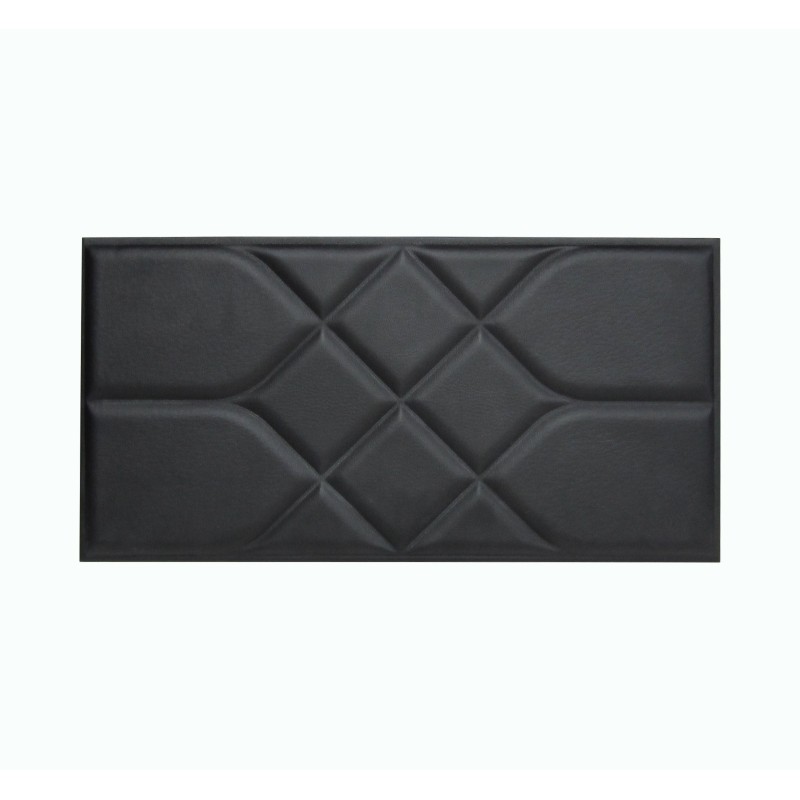 Мягкая стеновая панель Road 300х600 мм - Black