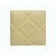 Мягкая стеновая панель из экокожи Luck 400 х 400 мм - Peach