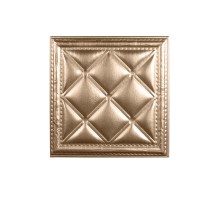 Мягкая стеновая панель  из экокожи Classic 400х400 мм - Gold в Казани