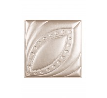 Мягкая стеновая панель из экокожи Petal 400х400 мм - Apricot в Казани