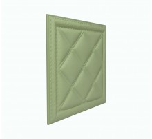 Мягкая стеновая панель из экокожи Classic 400х400 мм - Olive в Казани