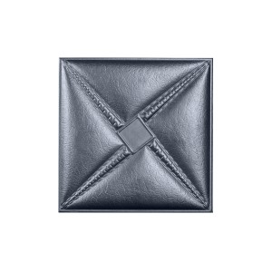 Мягкая стеновая панель из экокожи Stella - Platinum в Казани