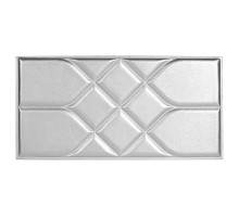 Мягкая стеновая панель Road 300х600 мм - Silver в Казани