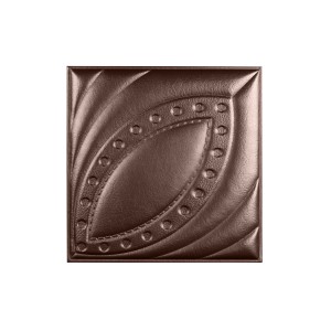 Мягкая стеновая панель из экокожи Petal 400х400 мм - Nut в Казани