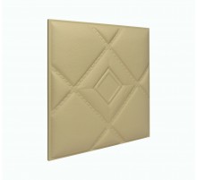 Мягкая стеновая панель из экокожи Luck 400 х 400 мм - Peach в Казани