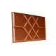 Мягкая стеновая панель Road 300х600 мм - Bronze