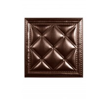 Мягкая стеновая панель  из экокожи Classic 400х400 мм - Burbon в Казани