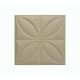 Мягкая стеновая панель Four Seasons 400х400 мм - Latte