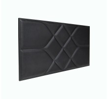 Мягкая стеновая панель Road 300х600 мм - Black в Казани