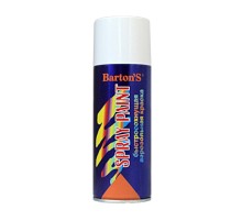 Краска аэрозольная Barton'S Spray Paint Белая глянец в Казани