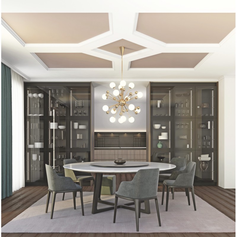 Плинтус потолочный C 09/60 в Казани