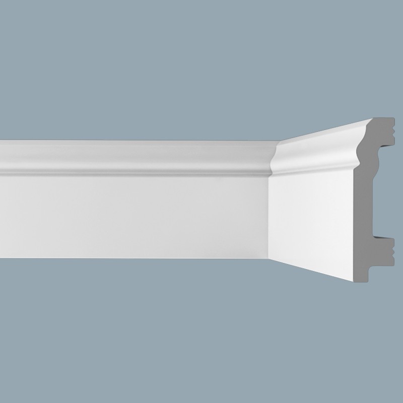 Плинтус напольный из дюрополимера П1 60-15 в Казани