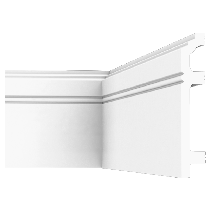 Плинтус напольный из дюрополимера П12 120-22 в Казани