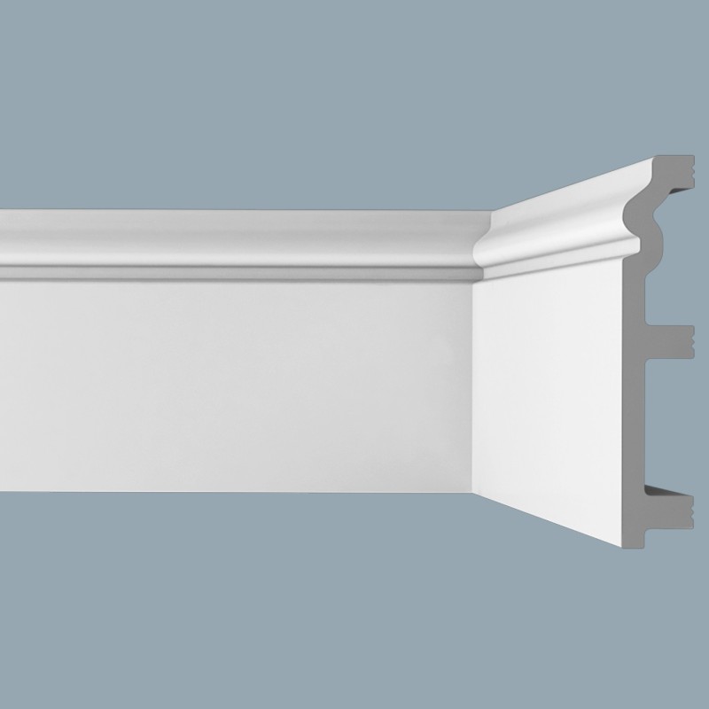 Плинтус напольный из дюрополимера П5 120-22 в Казани