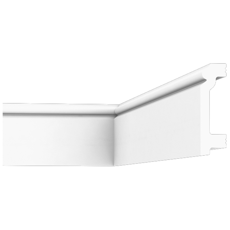 Плинтус напольный из дюрополимера П7 70-20 в Казани