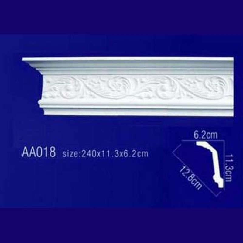 потолочный плинтус с орнаментом AA018 в Казани