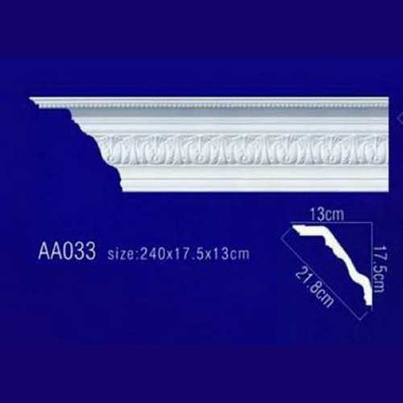 потолочный плинтус с орнаментом AA033 в Казани