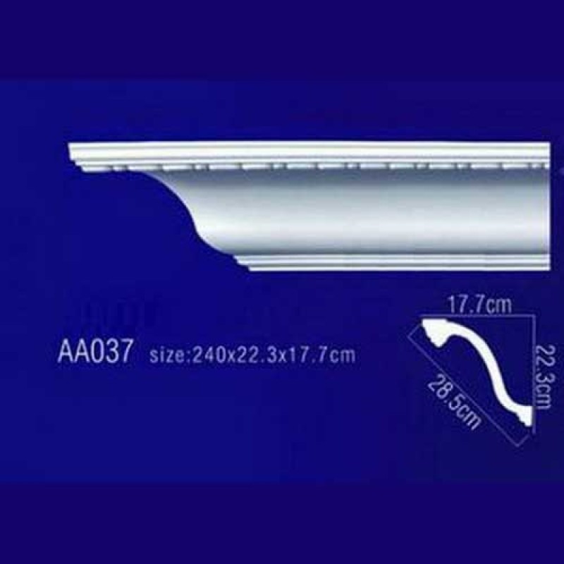 потолочный плинтус с орнаментом AA037 в Казани