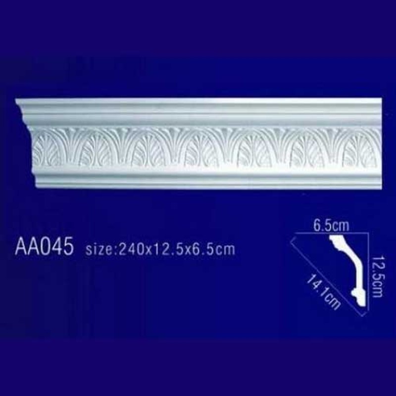 потолочный плинтус с орнаментом AA045 в Казани