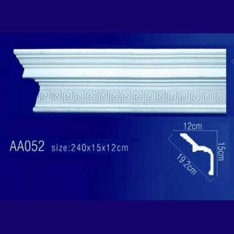 потолочный плинтус с орнаментом AA052 в Казани