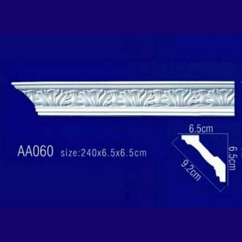 потолочный плинтус с орнаментом AA060 в Казани