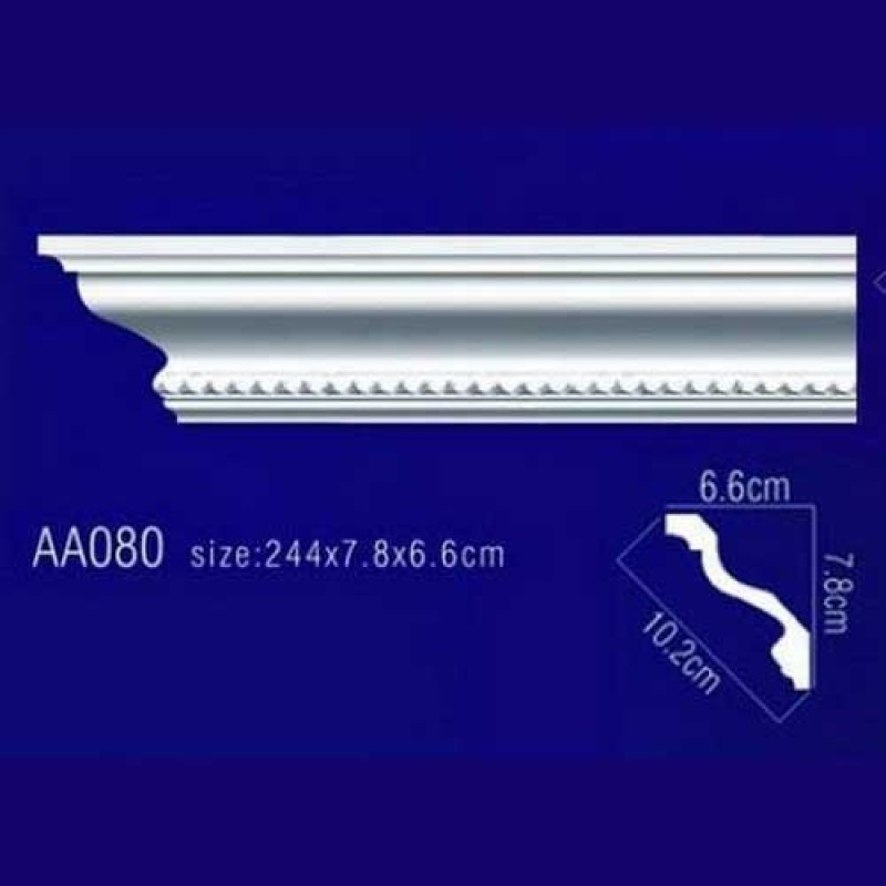 потолочный плинтус с орнаментом AA080 в Казани