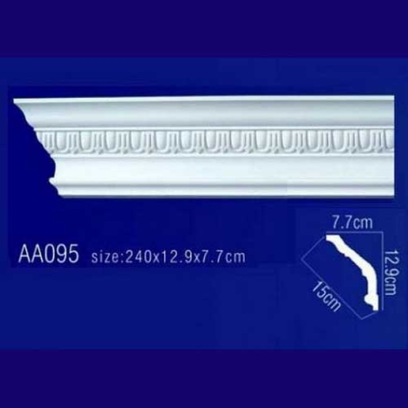 потолочный плинтус с орнаментом AA095 в Казани