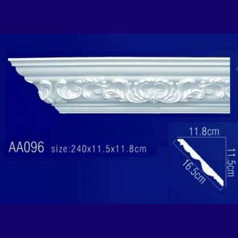 потолочный плинтус с орнаментом AA096 в Казани