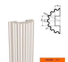 Колонна КЛВ-255/3-5 (тело 2,5 метра рифленое) (ЛС-101-21)