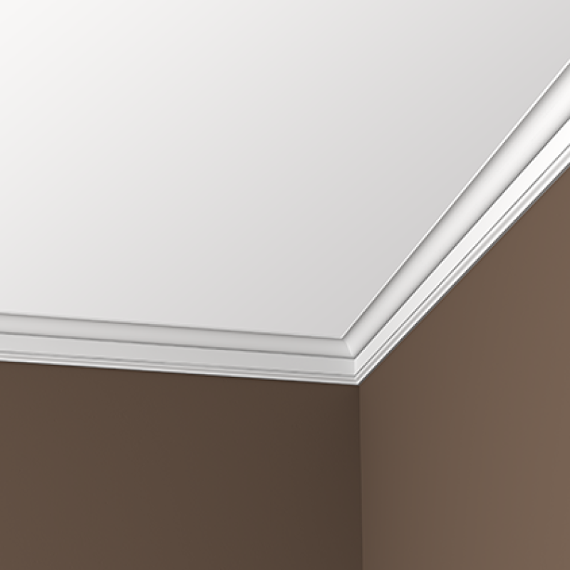 Плинтус потолочный без орнамента 6.50.174 в Казани