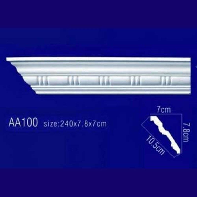 потолочный плинтус с орнаментом AA100 в Казани
