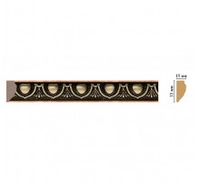 101D-57 ШК/35 Молдинг DECOMASTER (33*15*2400 мм) в Казани