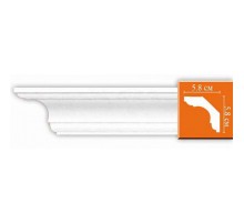 Плинтус потолочный  без  орнамента DP 110 Гибкий в Казани